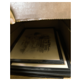 Contents of Box Consisting of Framed Pictures