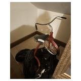 Vintage Red Tricycle