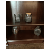 Bookshelf with Assorted Home Goods