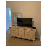 Wicker Patterned Dresser