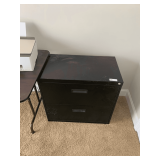 Two-Drawer Metal File Cabinet