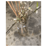 Floral Arrangement in Glass Jar