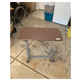 Adjustable Height Overbed Table