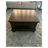 Square Coffee Table with Drawer