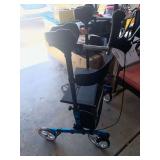 Walker that Included a Padded Seat, backrest & Locking Hand Brakes