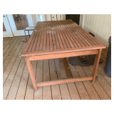 Wooden Patio Table