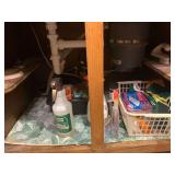 Contents Under Sink: Cleaning Products & More