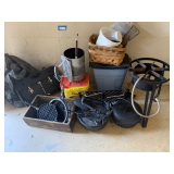 Gas Cook Stand, Iron Cookware & More