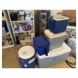 Assorted Coolers & Thermal Bags