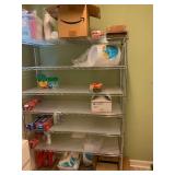 Heavy-Duty Chrome Metal Wire Shelving Unit