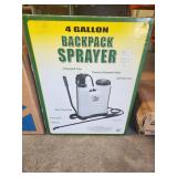Backpack sprayer