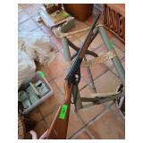 Daisy Model BB Gun with Wooden Stock and Black Met