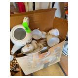 Kaiser Germany RIVIERA Porcelain Tea Set with Addi
