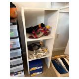White Three-Shelf Storage Unit