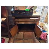 Lane Two-Drawer Wooden Cabinet with Lower Doors