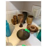 Handcrafted Ceramic Goblets and Cups