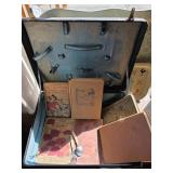 Vintage Books and Suitcase Lot
