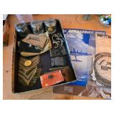 Vintage Military and Sewing Memorabilia Lot