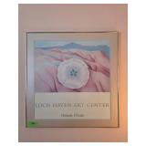 Loch Haven Art Center Poster with Desert Flower Mo