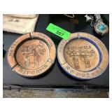 Hotel Reforma Guatemala Ceramic Ashtrays