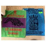 Two St. Andrews Golf Towels by Ghillie of Glasgow