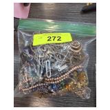 Costume Jewelry in Ziplock Bag