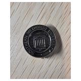 Southern Methodist University Sterling Silver Pin
