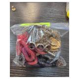 Costume Jewelry and Accessories in Clear Plastic B