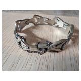 Sterling Silver Bracelet with Cut-Out Design