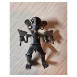 Sterling Silver Figurine of a Tribal-Inspired Desi