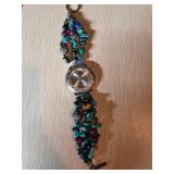 Sterling Silver Zuveral Quartz Watch with Beaded
