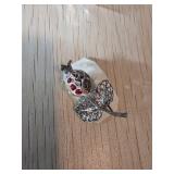 Silver Pomegranate Pin