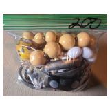 Bag of Mixed Costume Jewelry Including Beaded Neck