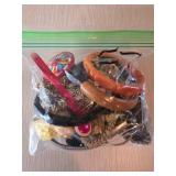 Bag of Costume Jewelry Assorted Pieces Including B