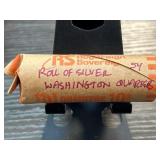 Roll of Silver Washington Quarters " Face Value