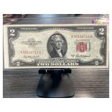 Series 1953A Two-Dollar Red Seal United States Not