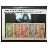 Burma 85-89 Mint Complete Stamp Set, 1946 Independ