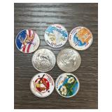 7 Colorized State Quarters from the U.S. Mint
