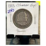 1893 Columbian Exposition Half Dollar Commemorativ
