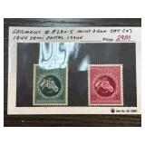 Germany 1944 Semi-Postal Stamp Set #B284-5 Mint