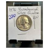 1976 Bicentennial Silver Quarter (BU Condition)