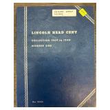 Lincoln Head Cent Collection 1909-1940 Whitman Fol