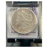 1899 Morgan Silver Dollar in Protective Case