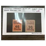 Germany Bavaria 1900 Mint VF Rare Railway Issues 4