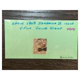 Spain 1868 Isabella II Issue Postage Stamp