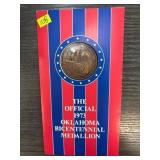 1973 Oklahoma Bicentennial Medallion in Original P