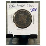 1842 United States Large Cent Coin
