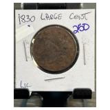 1830 United States Large Cent