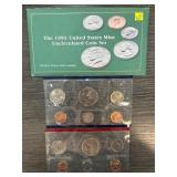 1993 United States Mint Uncirculated Coin Set with