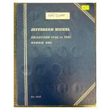 Jefferson Nickel Collection 1938"1961 in Whitman